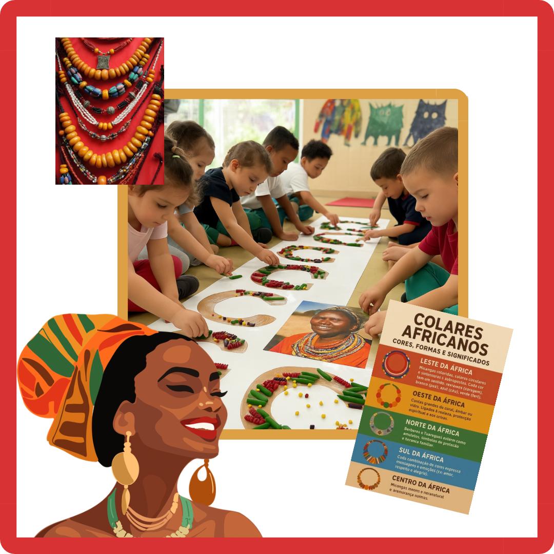 COLARES AFRICANOS - PLANO DE AULA