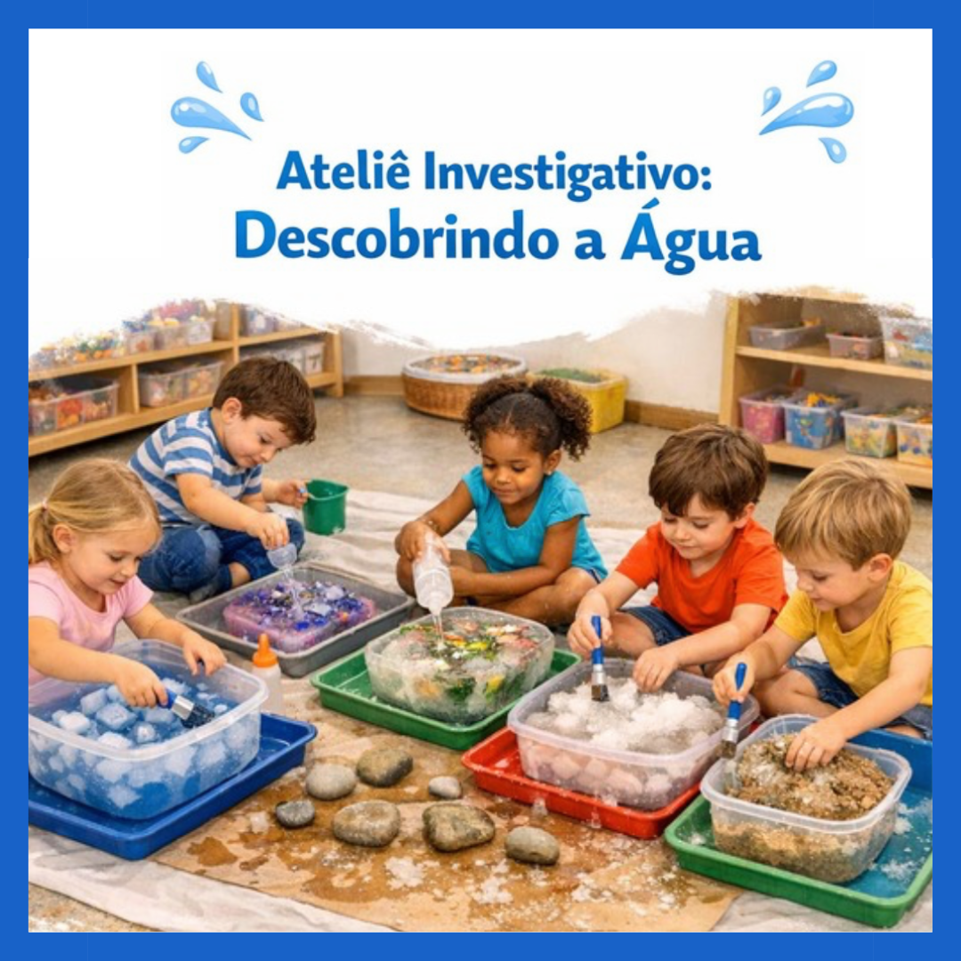ATELIÊ: DESCOBRINDO A ÁGUA